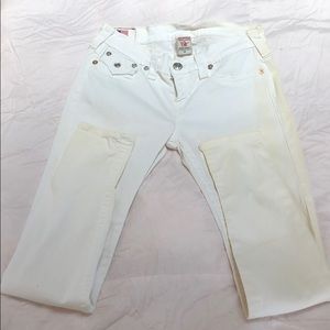 True Religion Jeans white